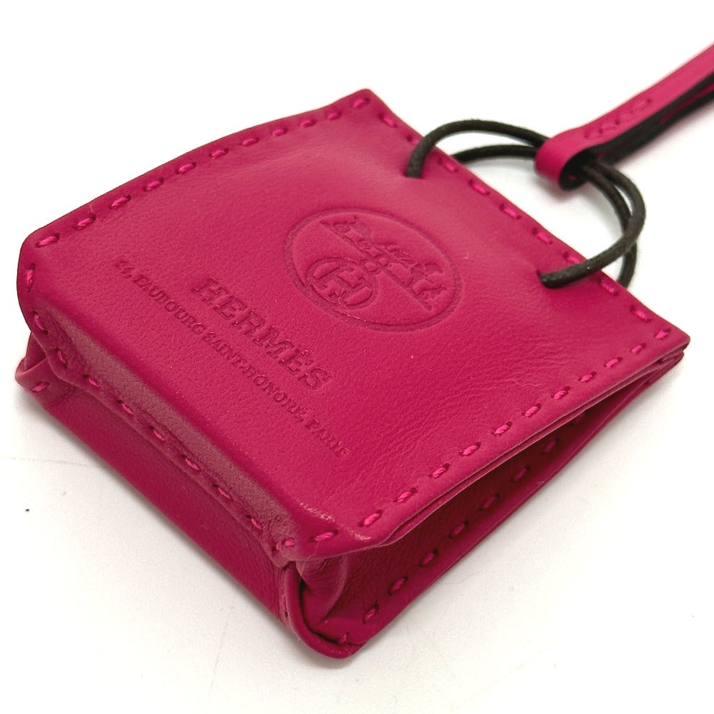 HERMES Bag charm Anyo Miro purple sack orange Women  d