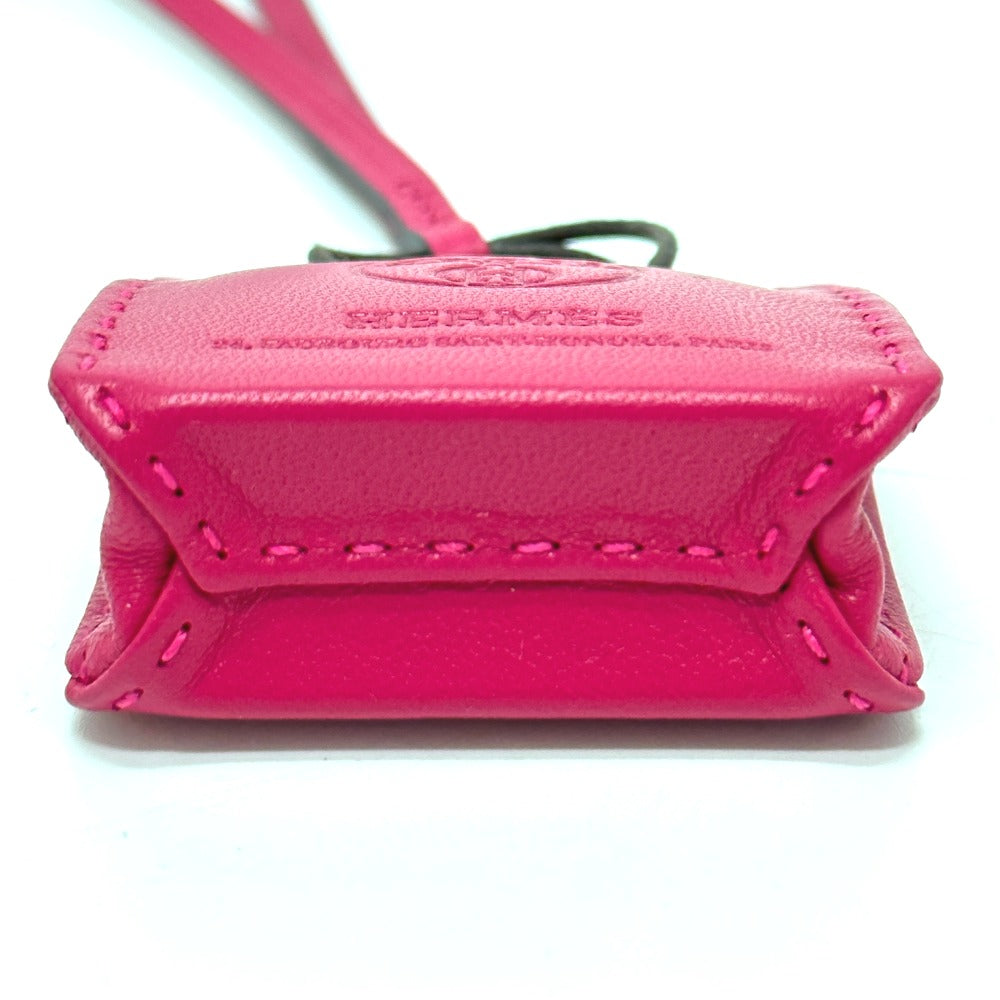 HERMES Bag charm Anyo Miro purple sack orange Women  d