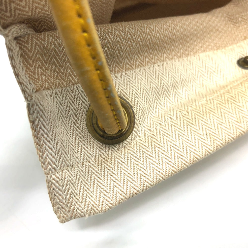 HERMES Shoulder Bag Towal chevron beige logo Aline PM Women  d