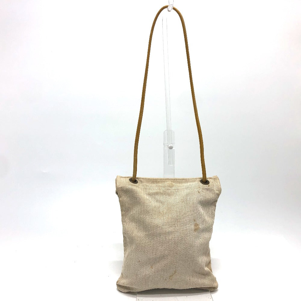 HERMES Shoulder Bag Towal chevron beige logo Aline PM Women  d