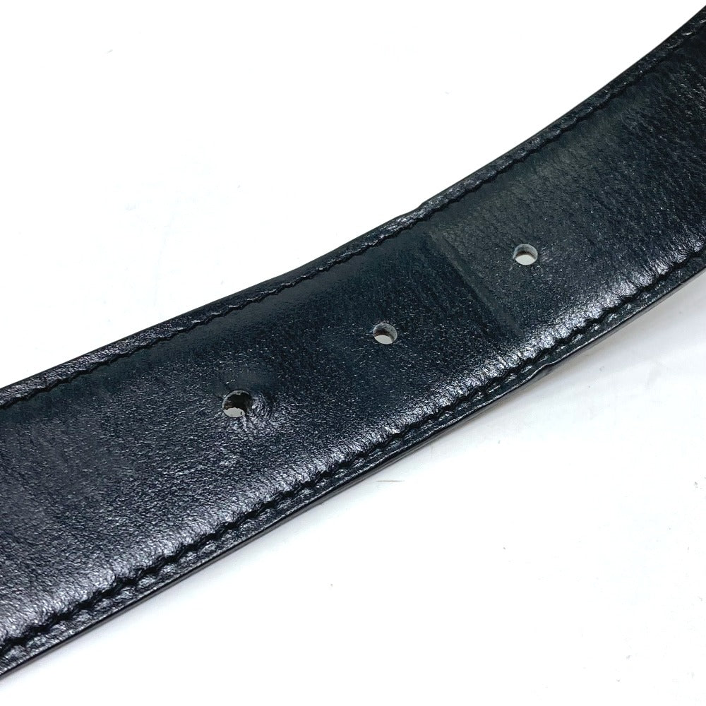 HERMES belt Togo gray H belt Ash okare Women 80  d