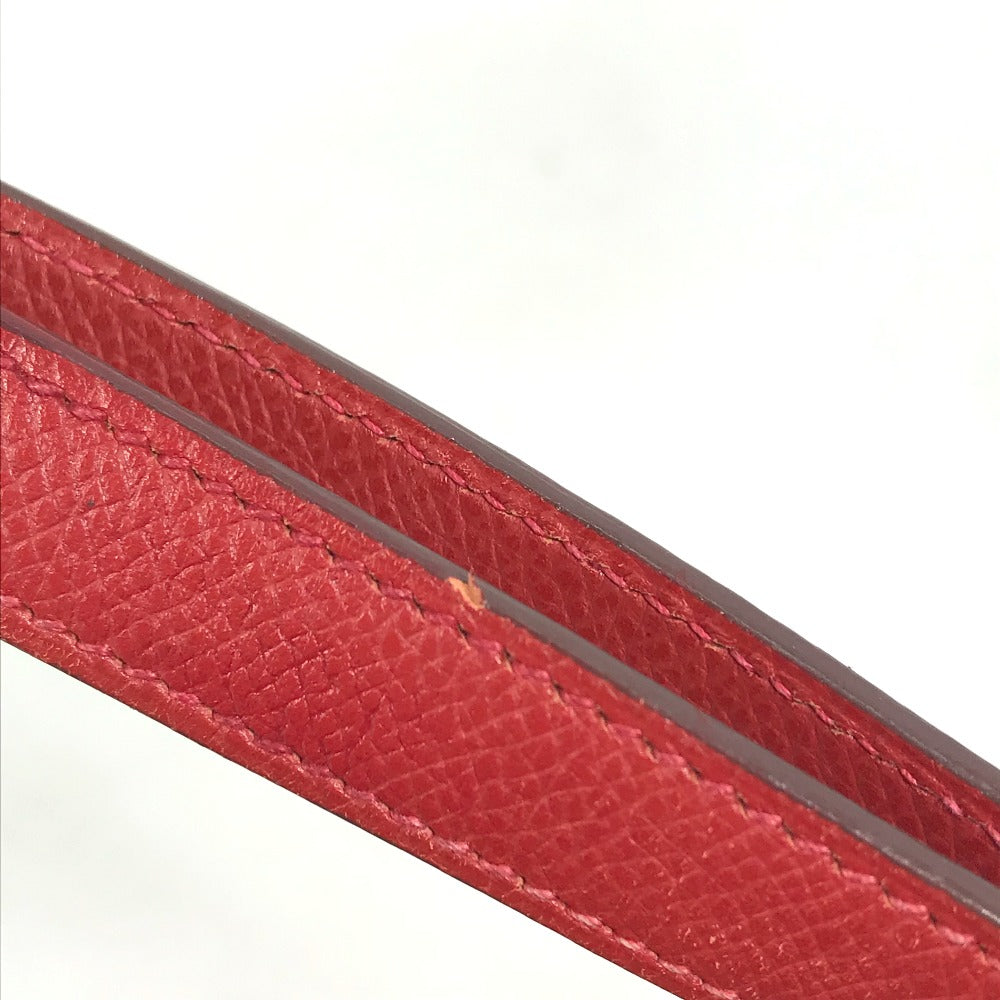 HERMES Shoulder Bag Epsom Red Shoulder Berlango PM Women  d