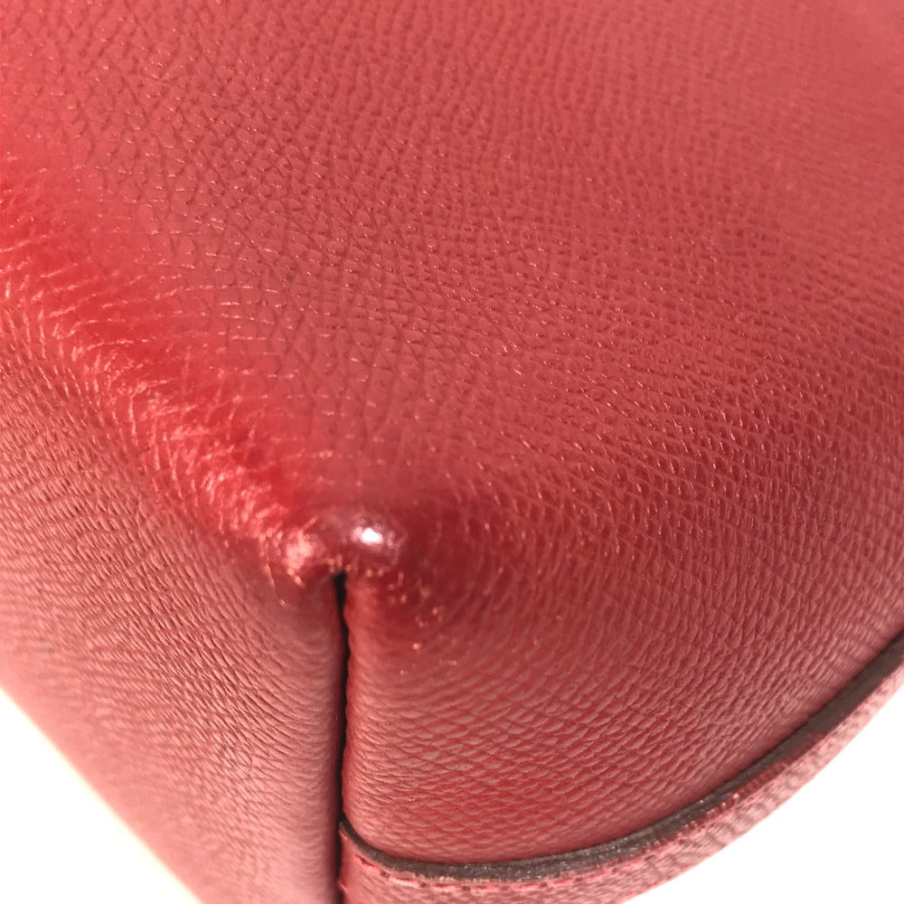HERMES Shoulder Bag Epsom Red Shoulder Berlango PM Women  d