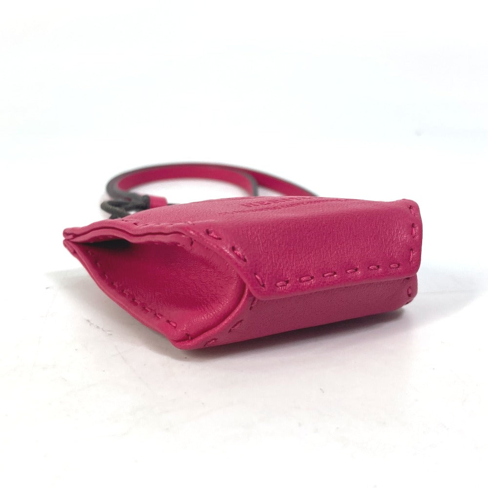 HERMES Bag charm Swift Pink type sack orange Women  d