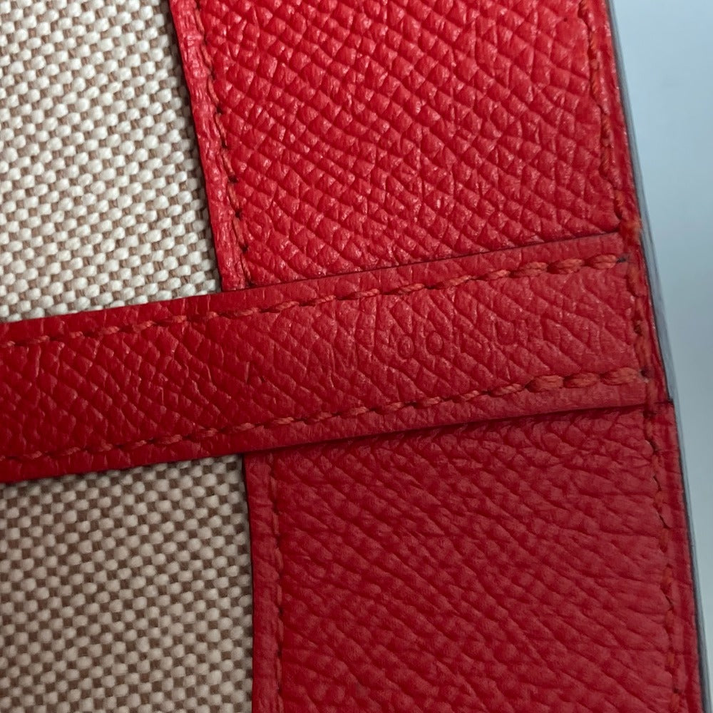 HERMES Tote Bag Evercolor, Epsom Red maxi box cover 30 Women  d