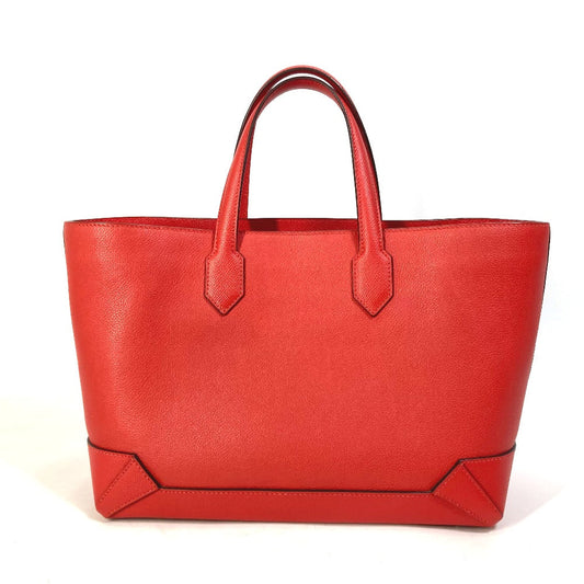 HERMES Tote Bag Evercolor, Epsom Red maxi box cover 30 Women  d