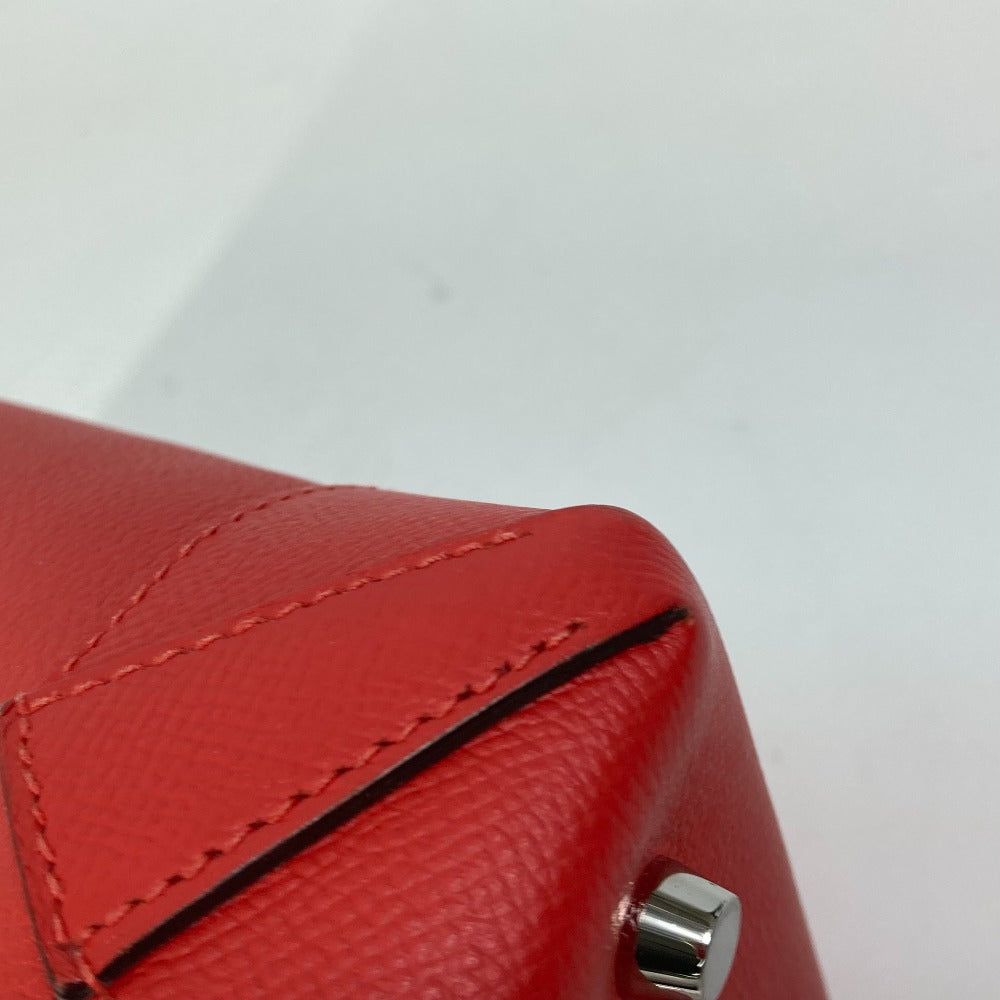 HERMES Tote Bag Evercolor, Epsom Red maxi box cover 30 Women  d