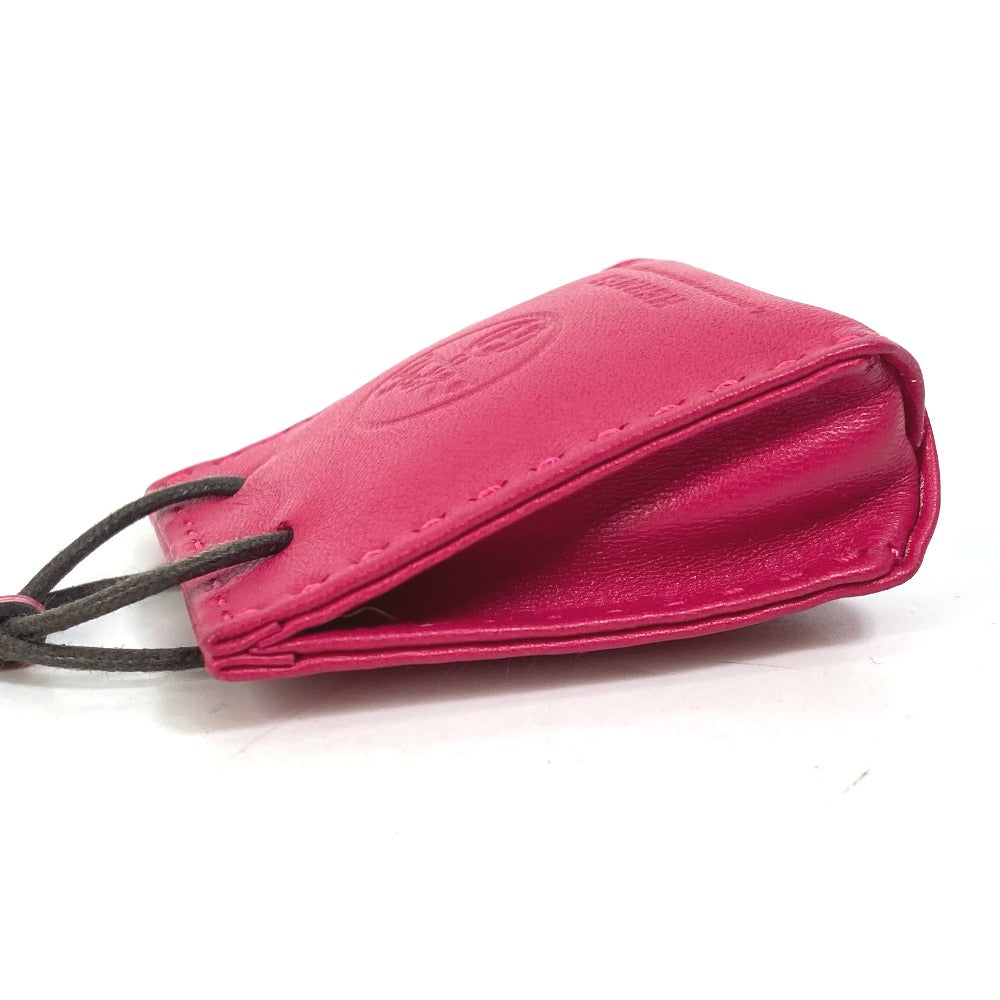 HERMES Bag charm Anyo Miro pink sack orange Women  d