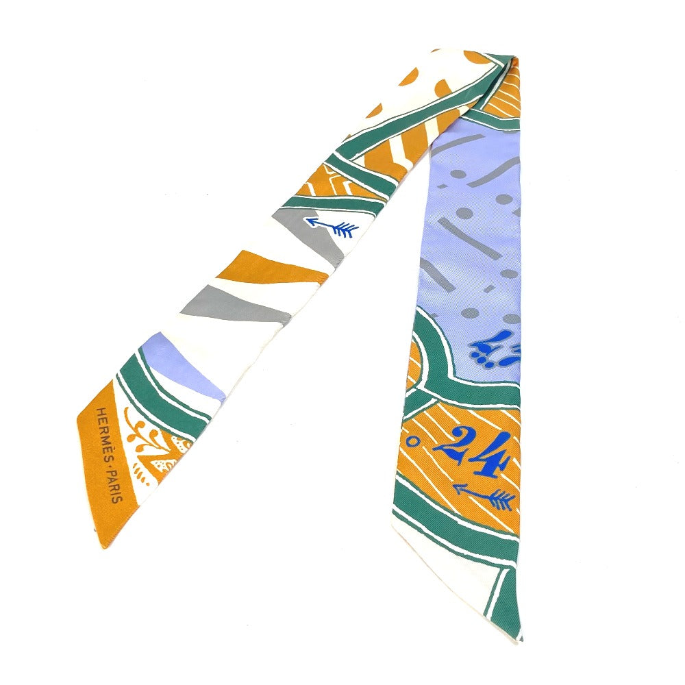 HERMES scarf silk multicolor bandeau scarf Twilly Twilly Women  d