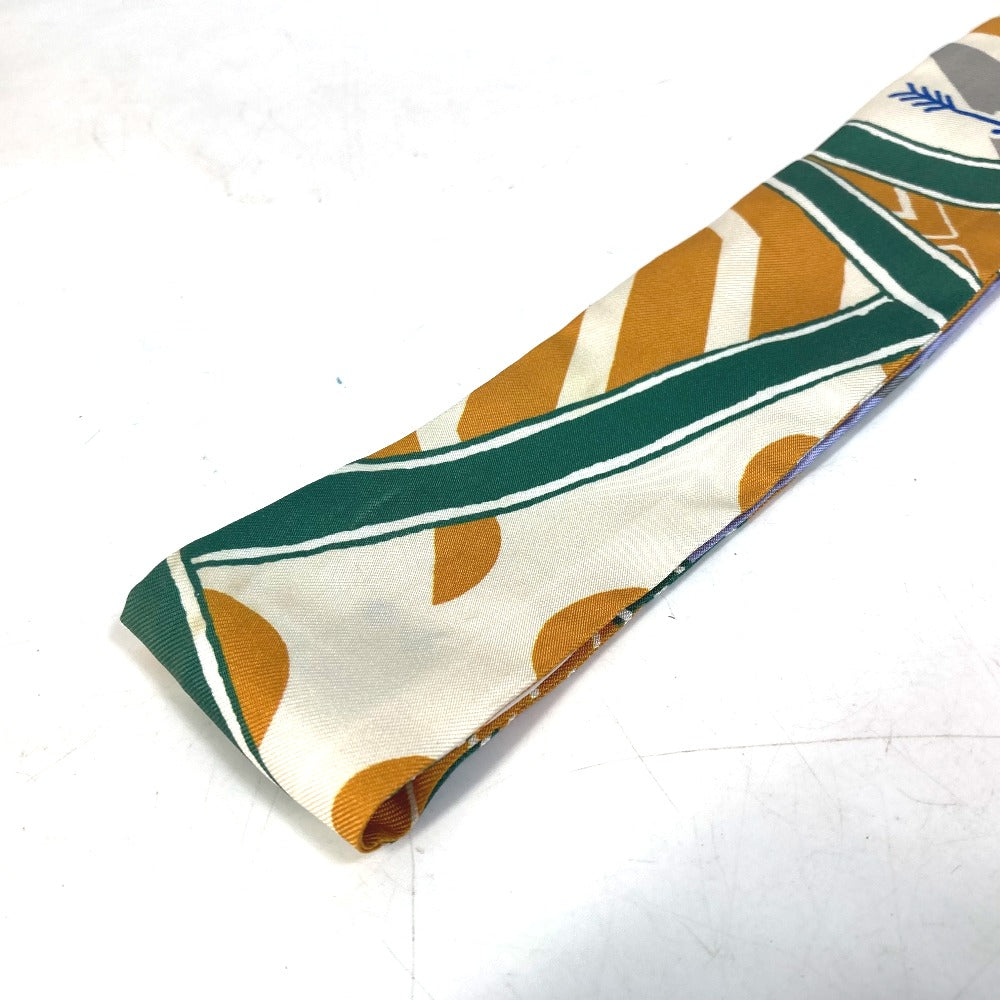 HERMES scarf silk multicolor bandeau scarf Twilly Twilly Women  d