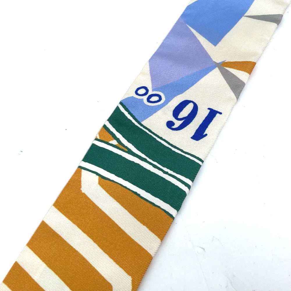 HERMES scarf silk multicolor bandeau scarf Twilly Twilly Women  d