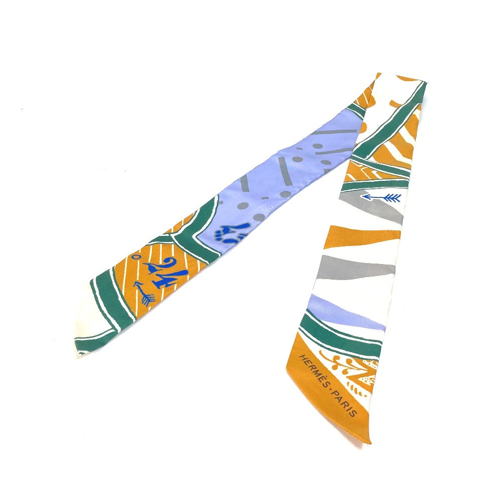 HERMES scarf silk multicolor bandeau scarf Twilly Twilly Women  d