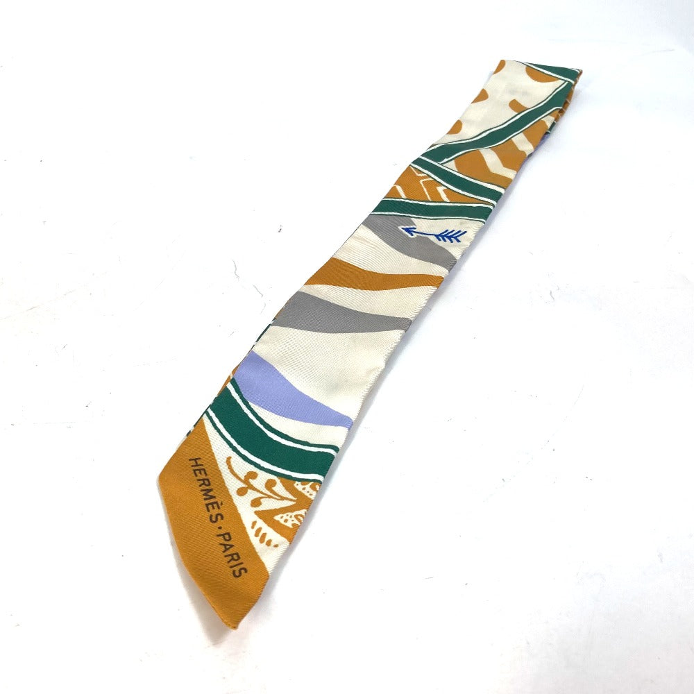 HERMES scarf silk multicolor bandeau scarf Twilly Twilly Women  d