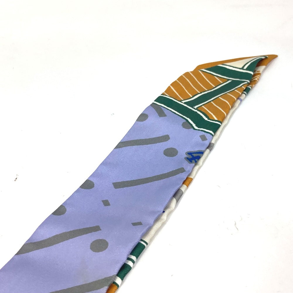 HERMES scarf silk multicolor bandeau scarf Twilly Twilly Women  d