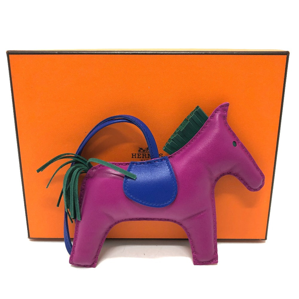 HERMES Bag charm Anyo Miro purple Rodeo GM Women  d