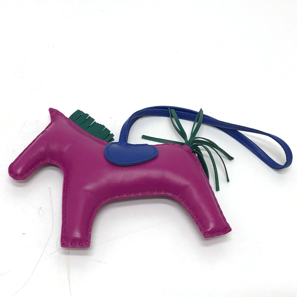 HERMES Bag charm Anyo Miro purple Rodeo GM Women  d