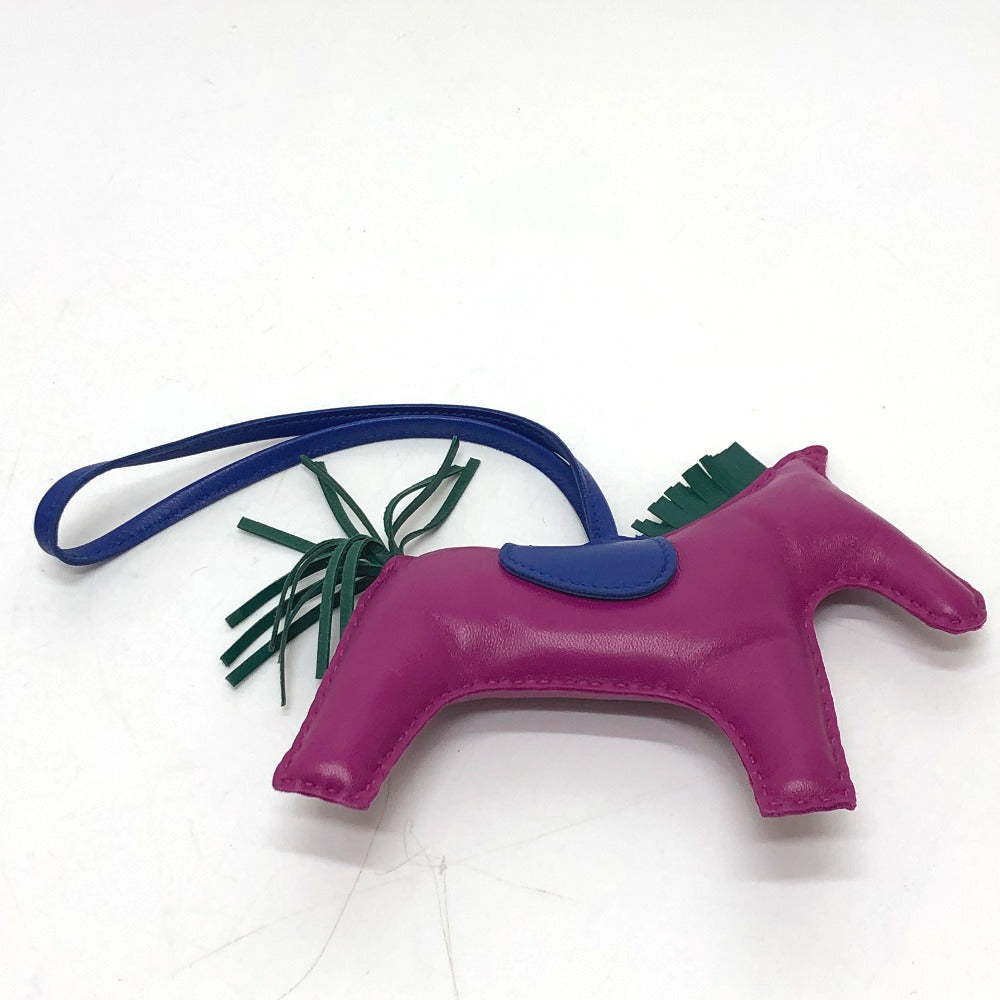 HERMES Bag charm Anyo Miro purple Rodeo GM Women  d