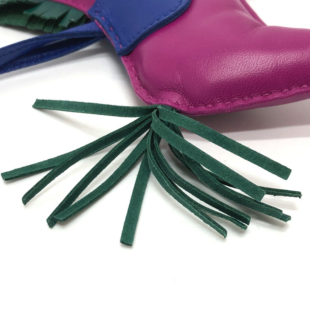 HERMES Bag charm Anyo Miro purple Rodeo GM Women  d