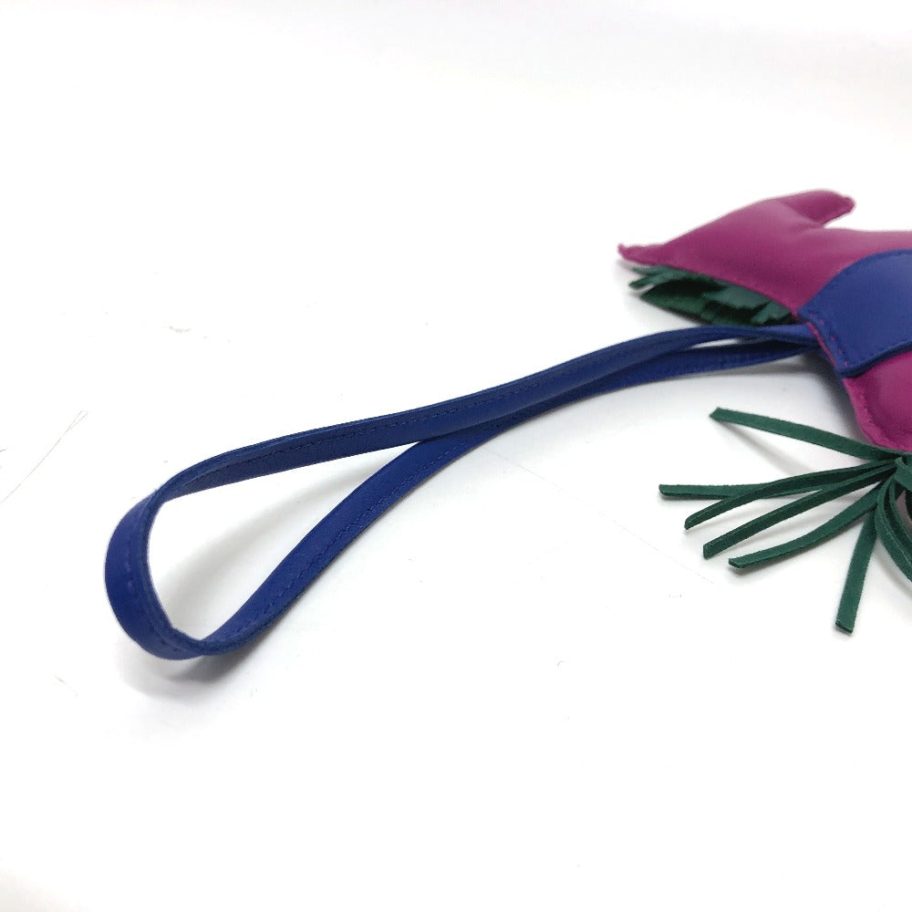 HERMES Bag charm Anyo Miro purple Rodeo GM Women  d