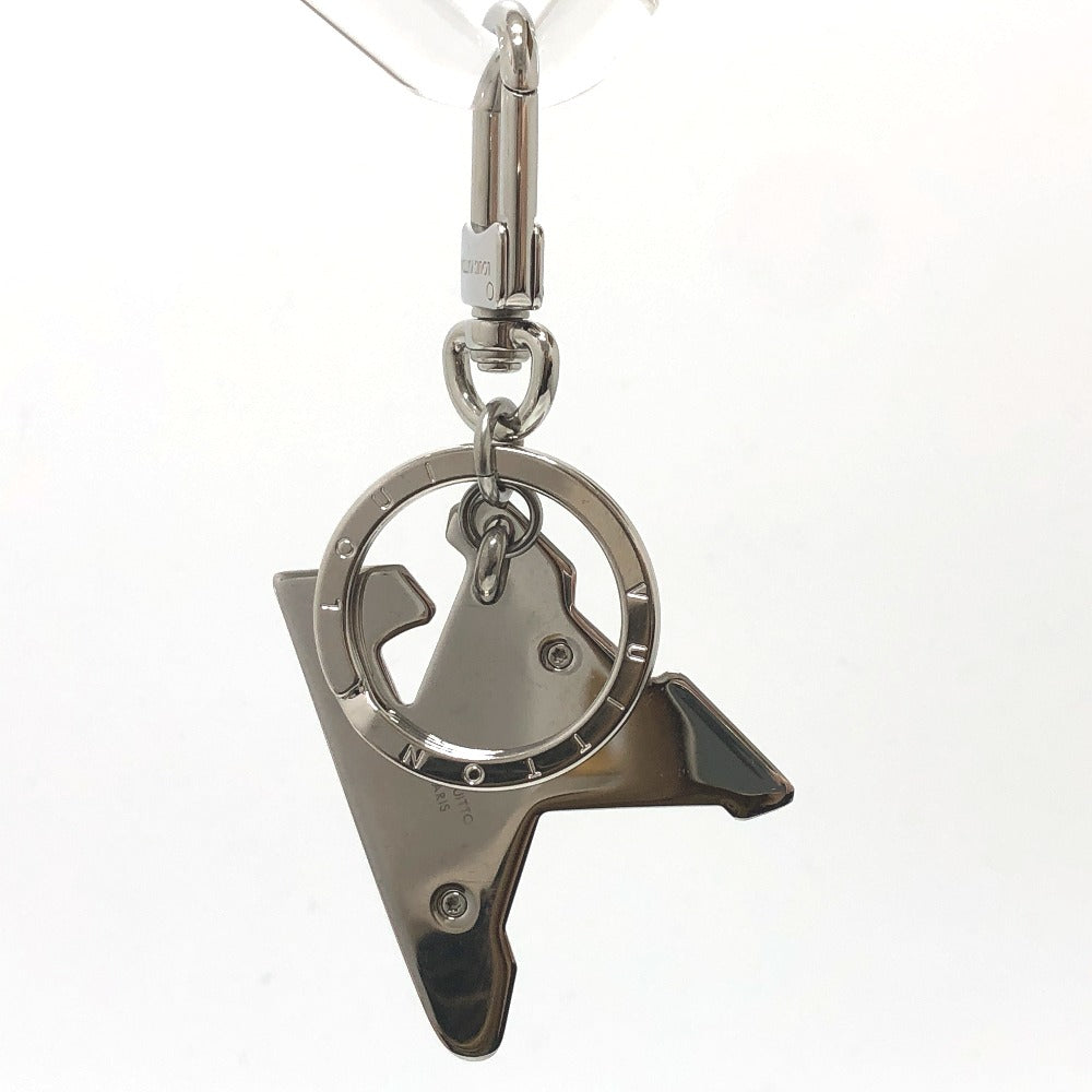 LOUIS VUITTON key ring M00926 metal Silver Portocle LV Matic Women