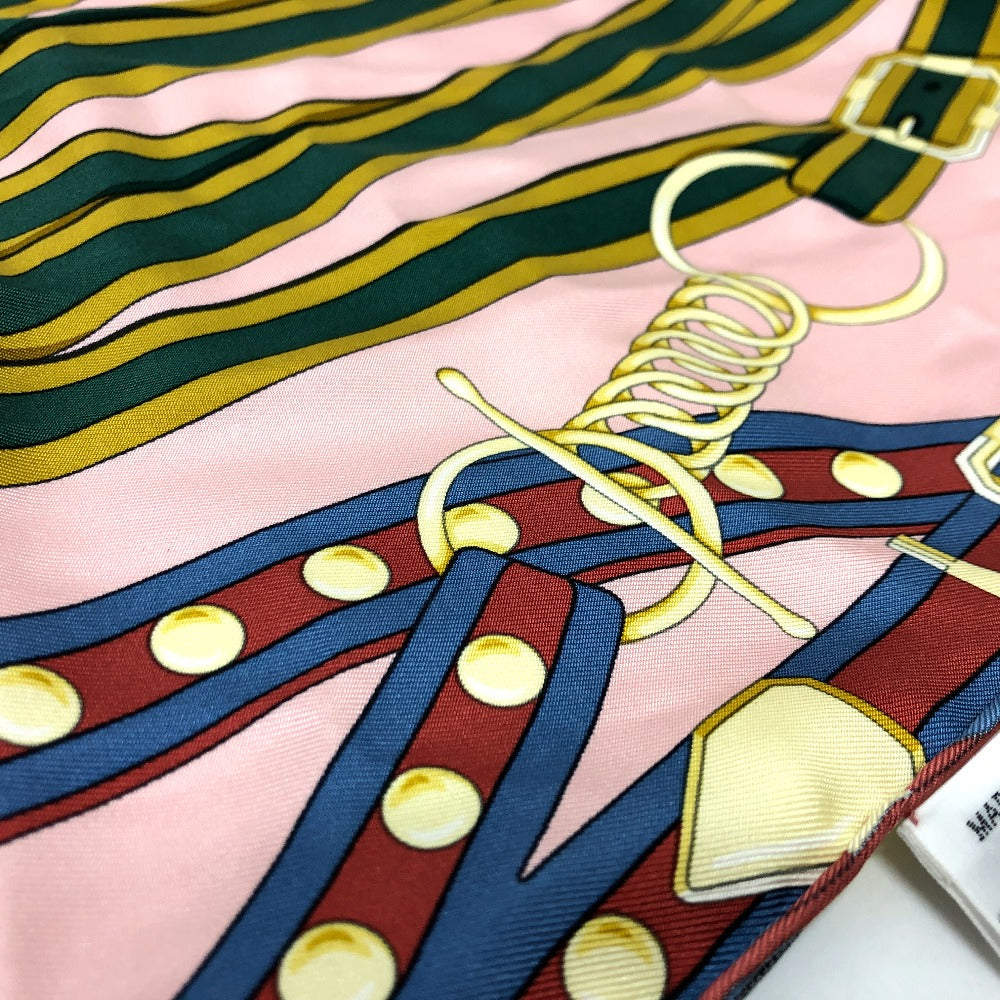 HERMES scarf silk pink Pointie Women  d