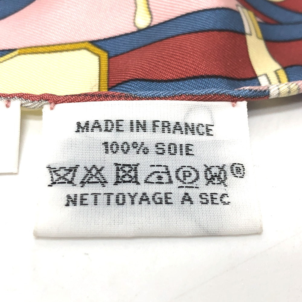 HERMES scarf silk pink Pointie Women  d