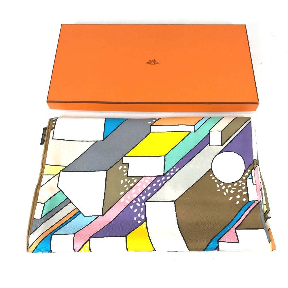 HERMES scarf silk multicolor Shawl Stole / Shawl Carre 140 Women  d