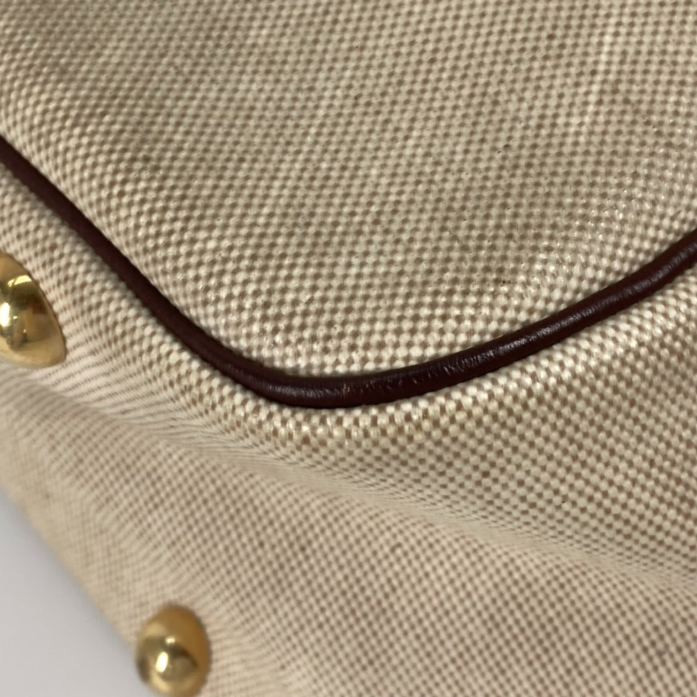 HERMES Shoulder Bag Toruash / Leather beige victoria square Women  d