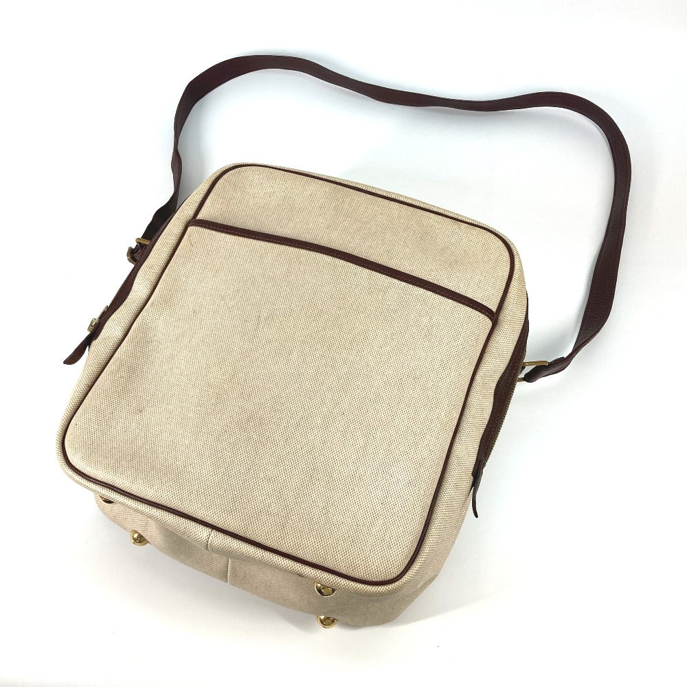 HERMES Shoulder Bag Toruash / Leather beige victoria square Women  d