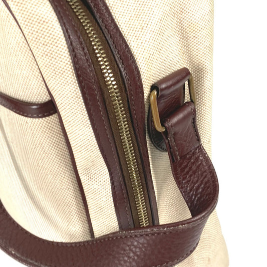 HERMES Shoulder Bag Toruash / Leather beige victoria square Women  d