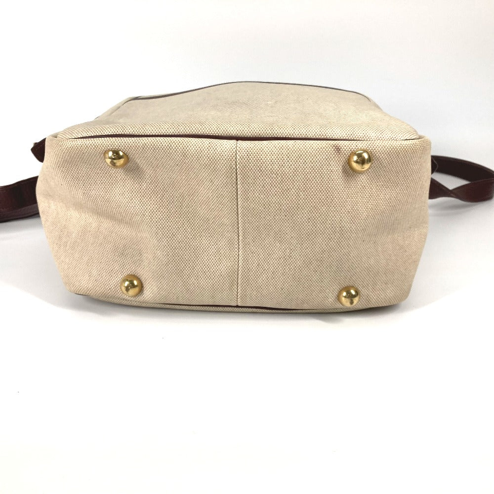HERMES Shoulder Bag Toruash / Leather beige victoria square Women  d