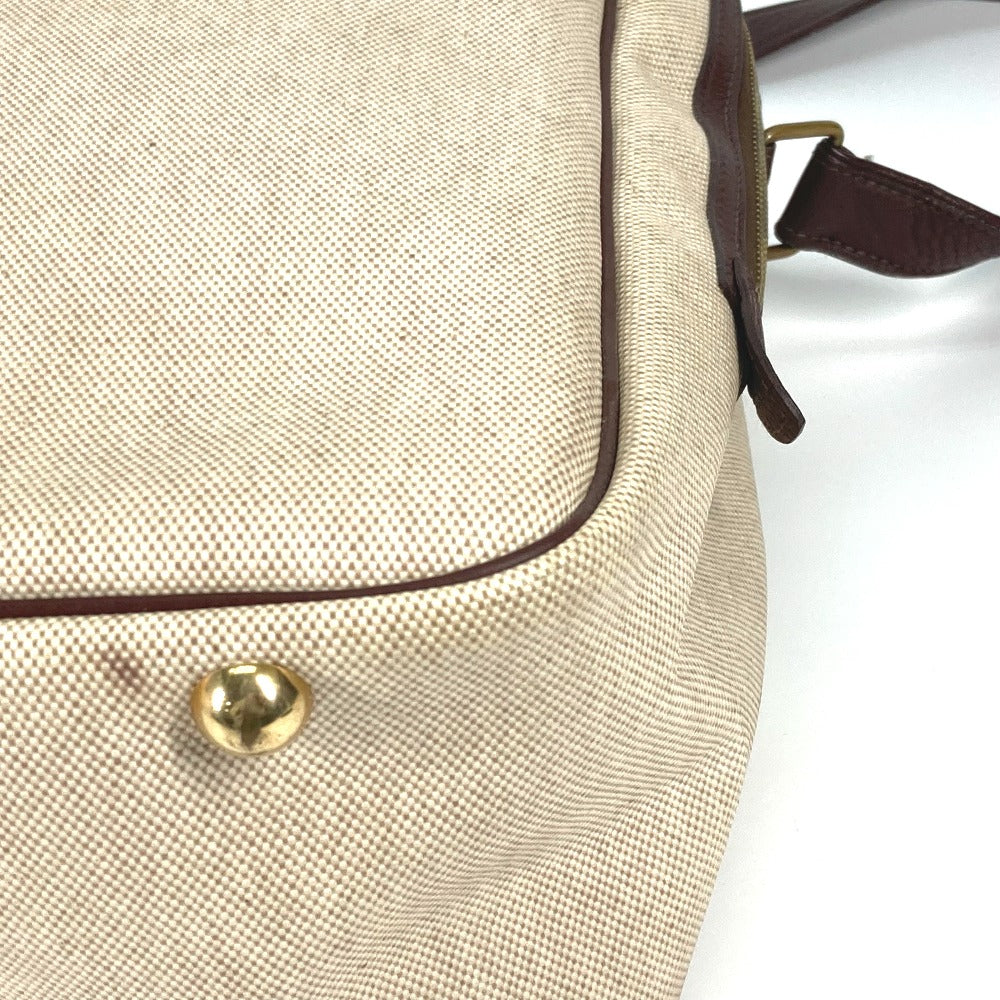 HERMES Shoulder Bag Toruash / Leather beige victoria square Women  d