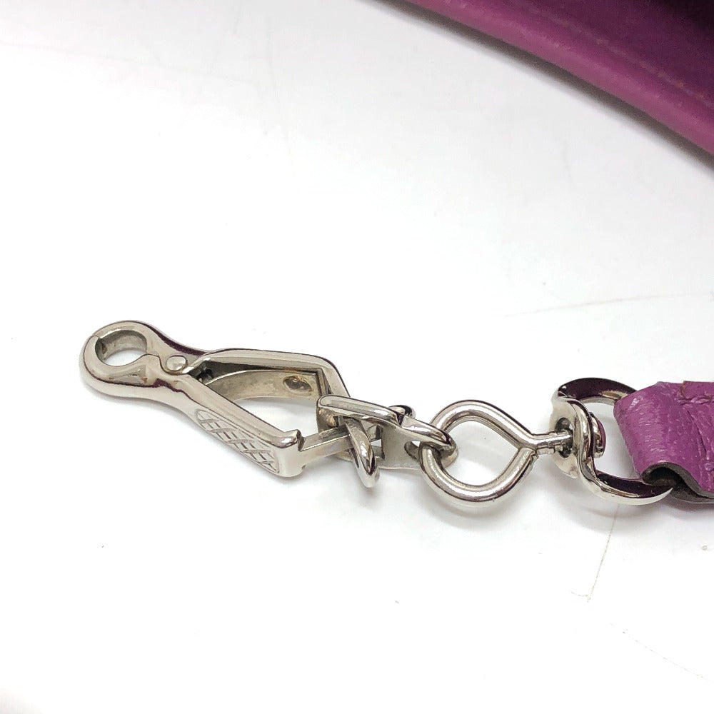 HERMES Shoulder Bag Shave purple Trim 35 Women  d