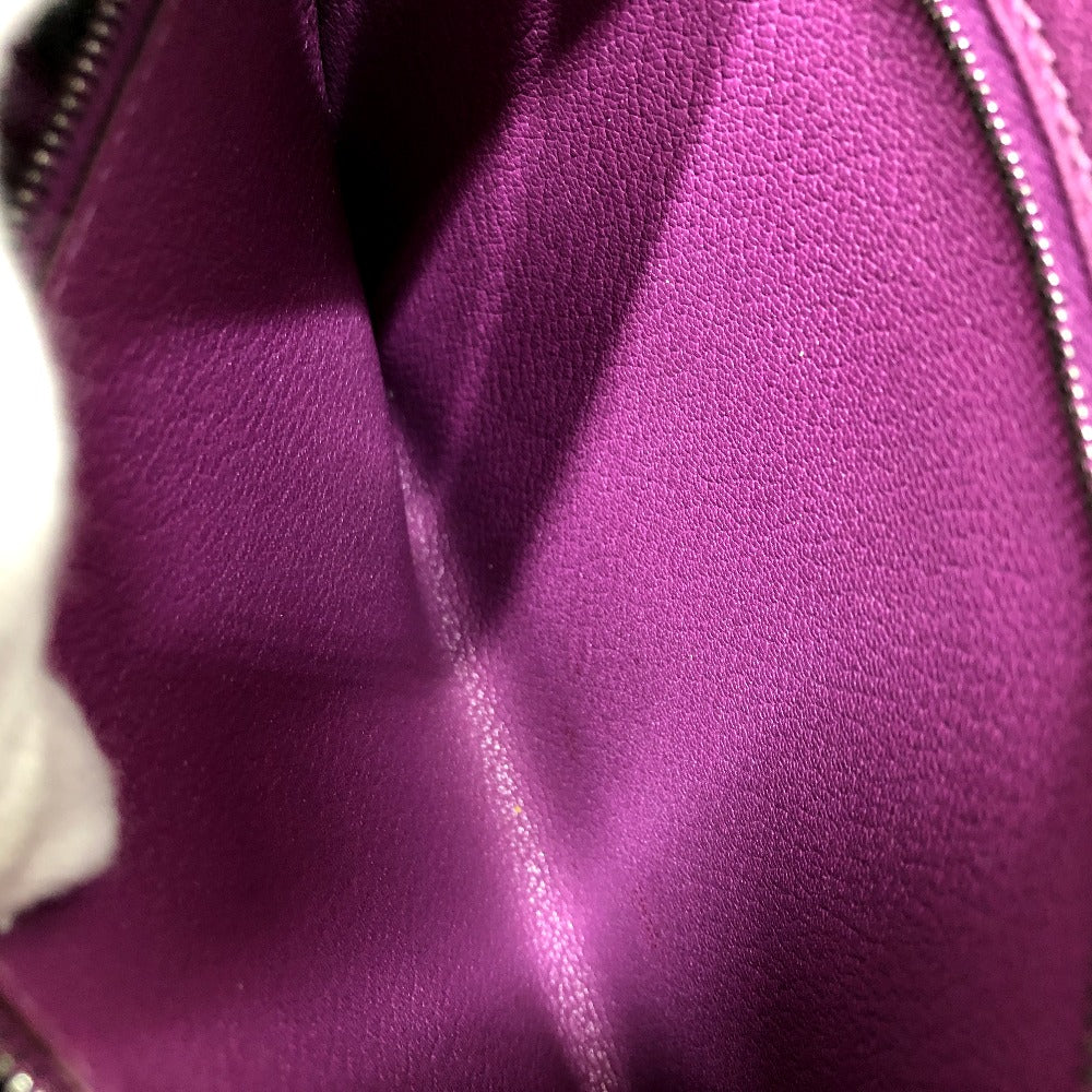 HERMES Shoulder Bag Shave purple Trim 35 Women  d