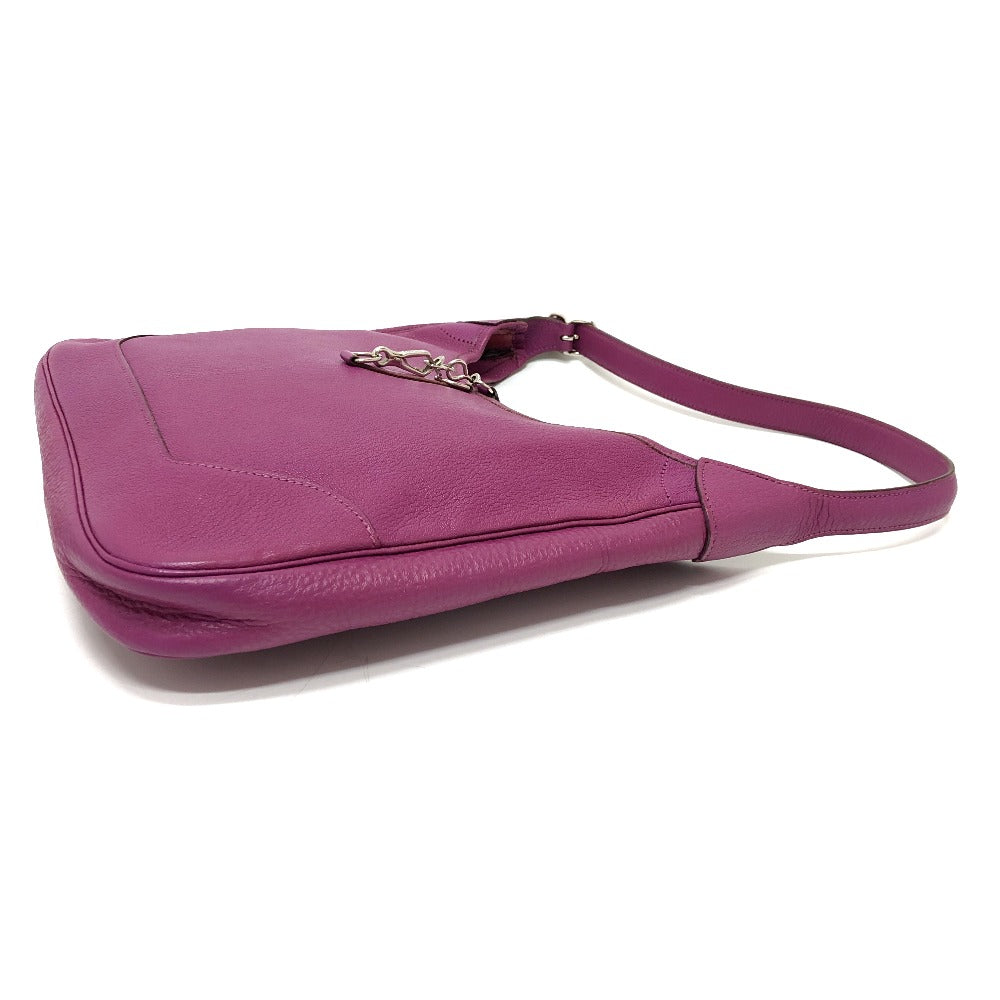 HERMES Shoulder Bag Shave purple Trim 35 Women  d