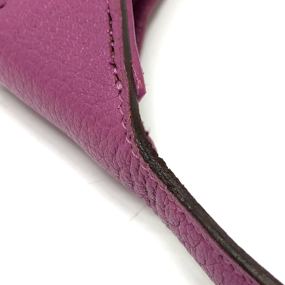 HERMES Shoulder Bag Shave purple Trim 35 Women  d