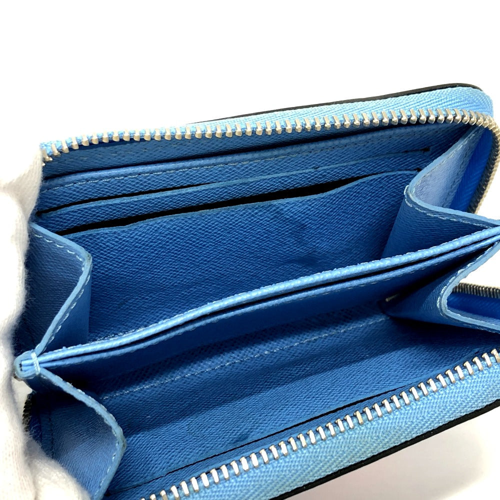 LOUIS VUITTON Coin case Epi Leather blue Epi Zippy coin purse Women  d