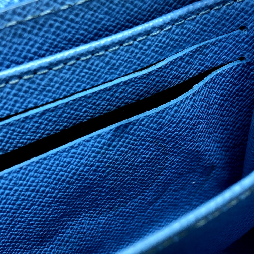 LOUIS VUITTON Coin case Epi Leather blue Epi Zippy coin purse Women  d