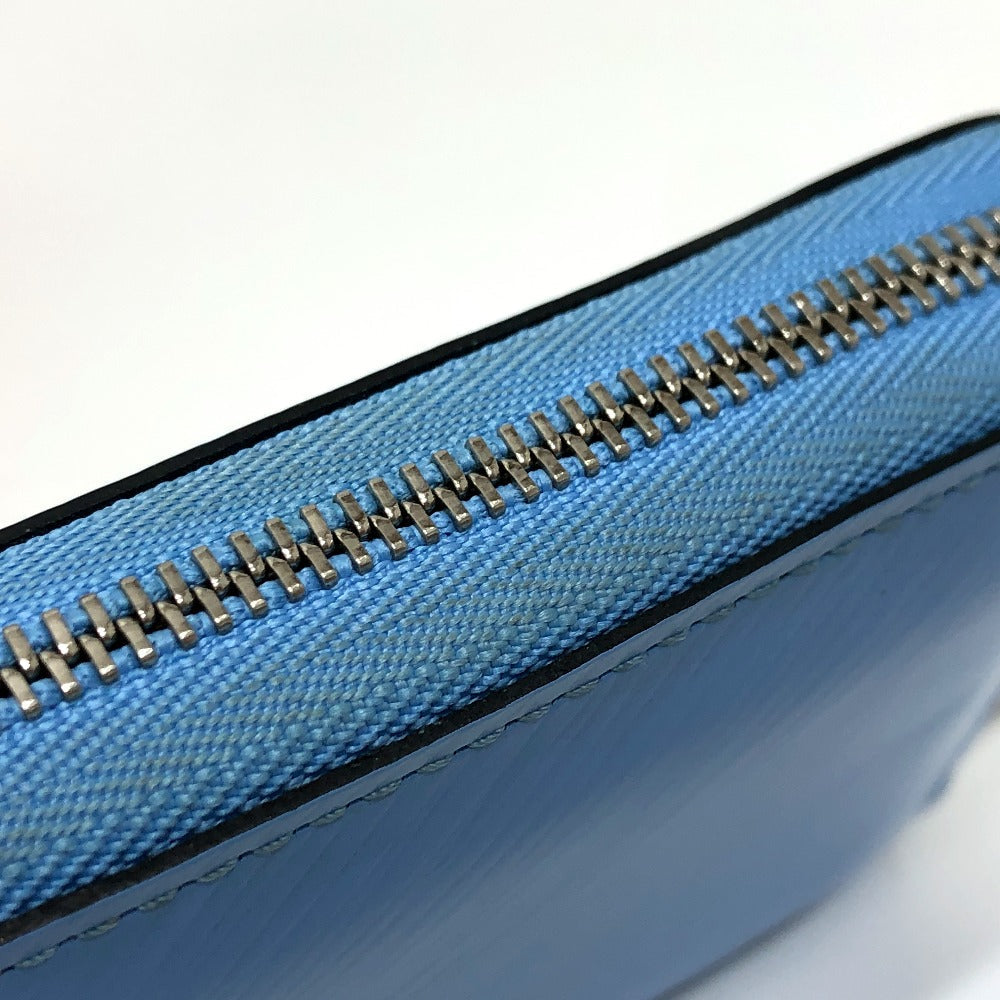 LOUIS VUITTON Coin case Epi Leather blue Epi Zippy coin purse Women  d