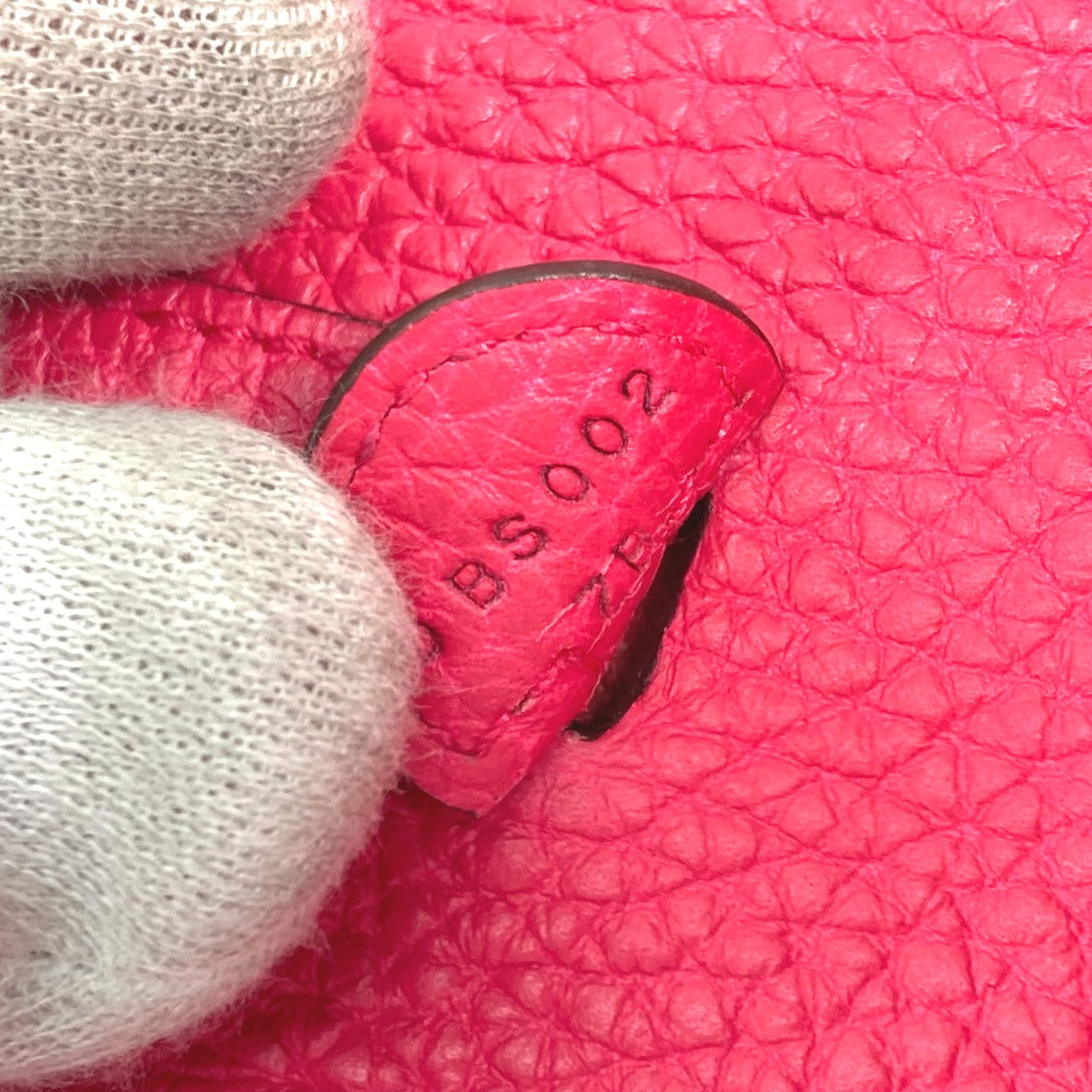 HERMES Shoulder Bag Taurillon Clemence pink Crossbody pochette Evelyn TPM 16 Women  d