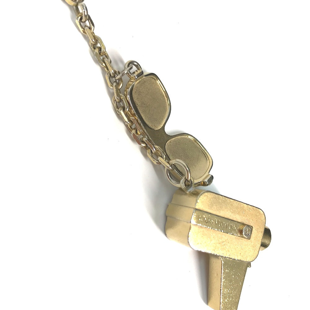 LOUIS VUITTON key ring M65383 metal gold Glasses Guns Sunglasses Portocle Cannes