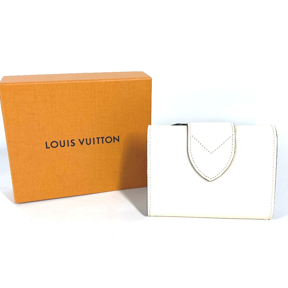 LOUIS VUITTON Trifold wallet M69176 leather beige LV Pont Neuf Compact Women