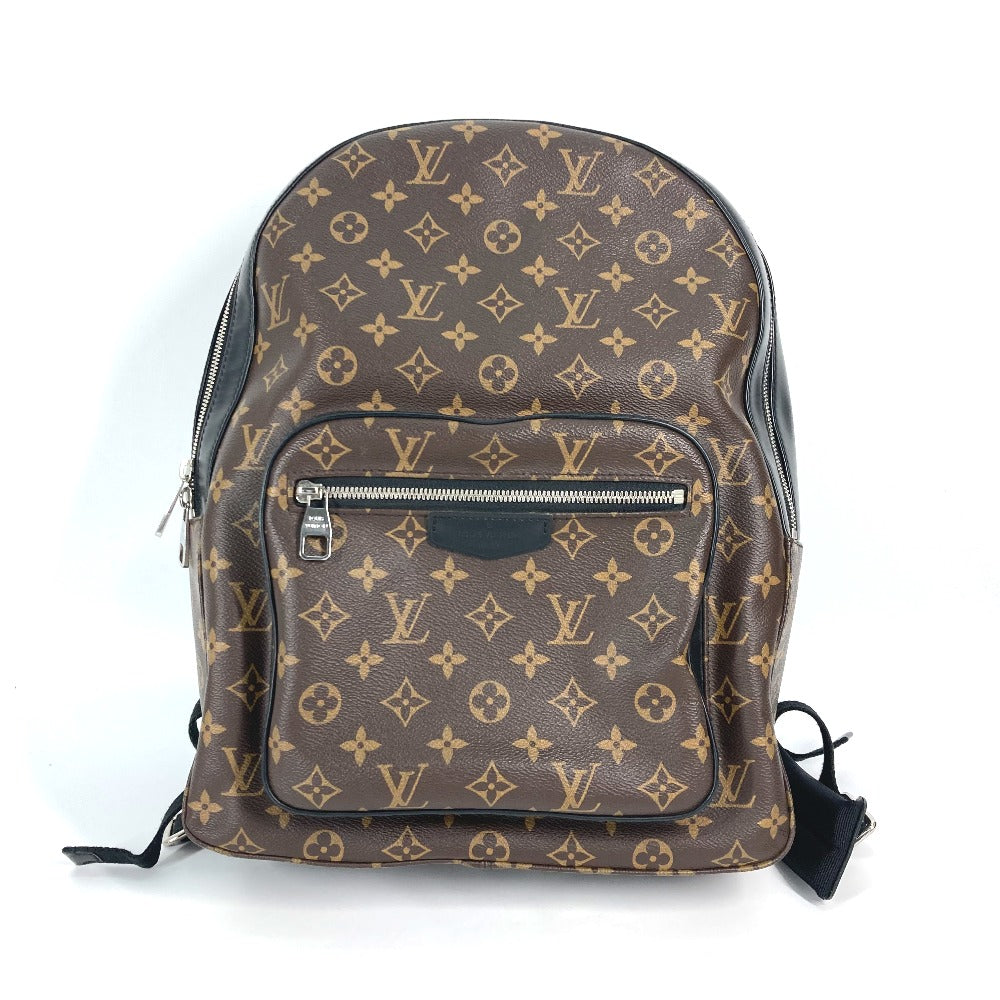LOUIS VUITTON Backpack M45349 Monogram macacer canvas Brown Monogram Macasa Josh mens  d