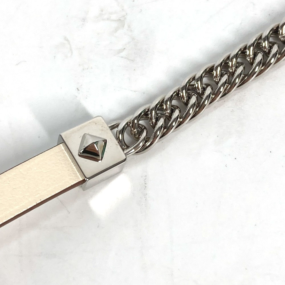 HERMES bracelet Swift white Accessories Gourmet Esketre Triple Tour Women T2  d