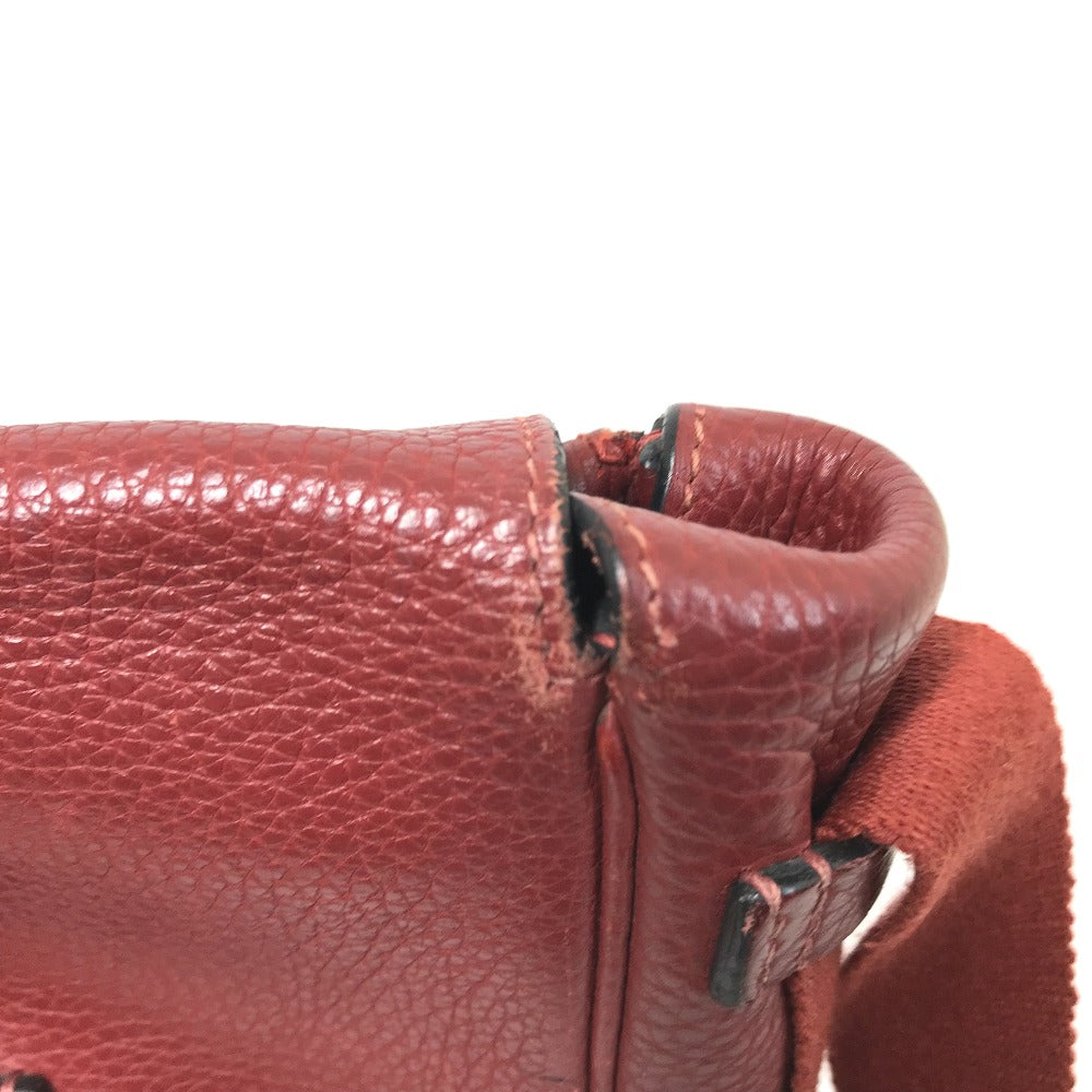 HERMES Shoulder Bag Taurillon Clemence Red Crossbody bag Tibet PM Women  d