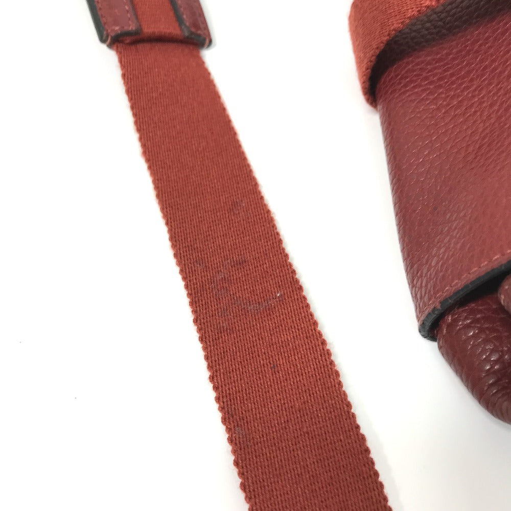 HERMES Shoulder Bag Taurillon Clemence Red Crossbody bag Tibet PM Women  d
