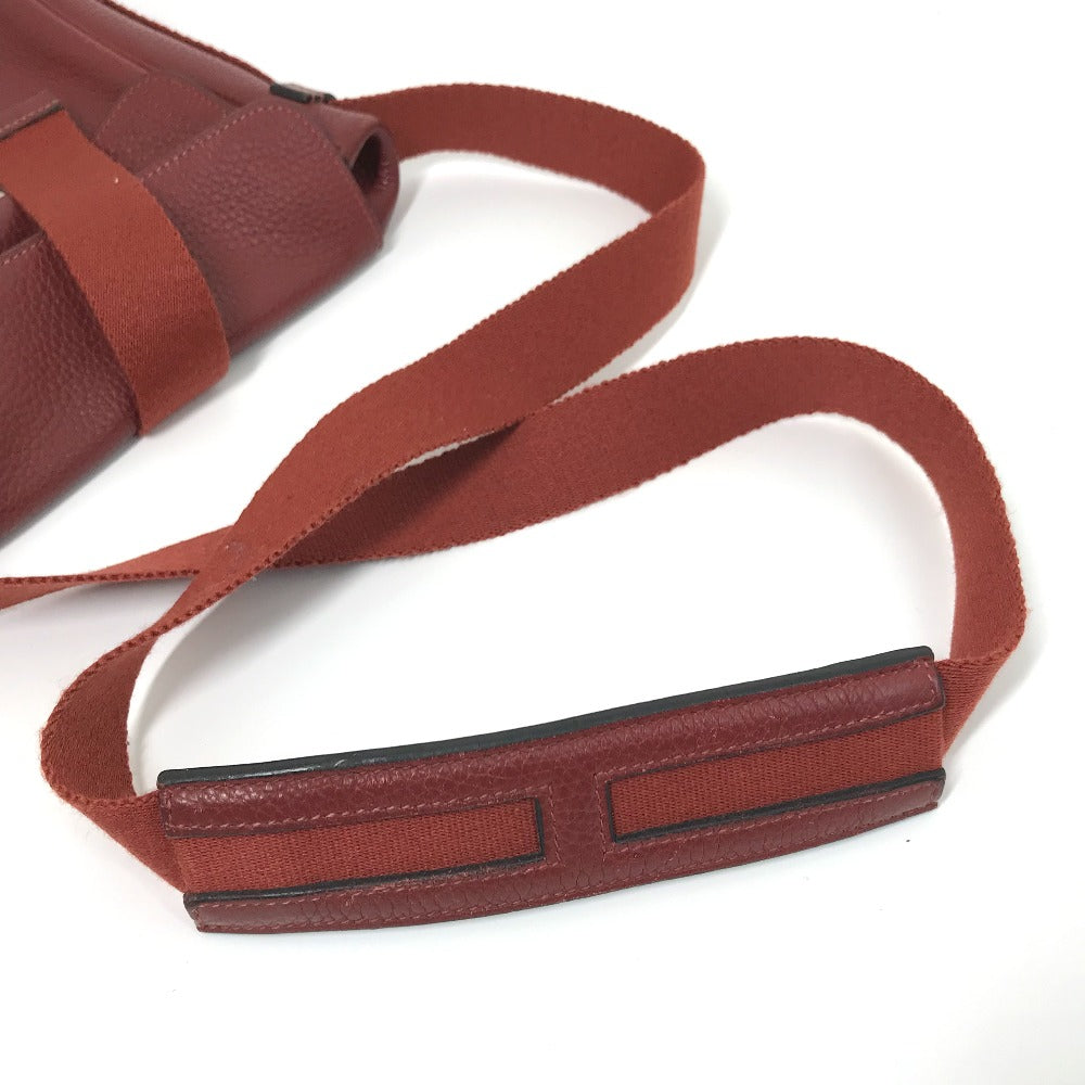 HERMES Shoulder Bag Taurillon Clemence Red Crossbody bag Tibet PM Women  d