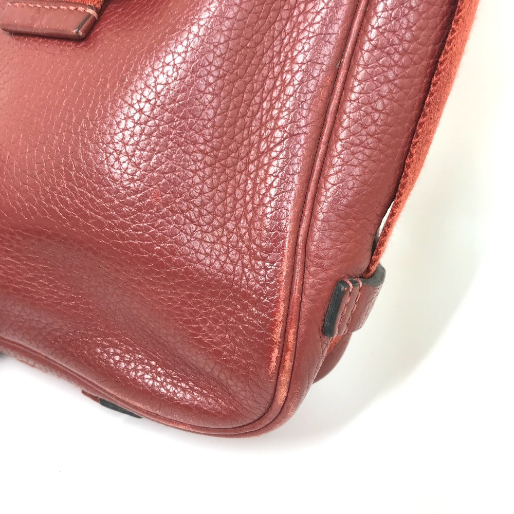 HERMES Shoulder Bag Taurillon Clemence Red Crossbody bag Tibet PM Women  d