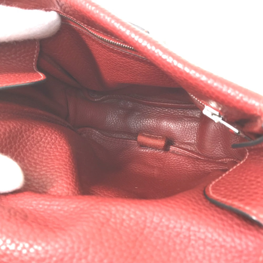 HERMES Shoulder Bag Taurillon Clemence Red Crossbody bag Tibet PM Women  d