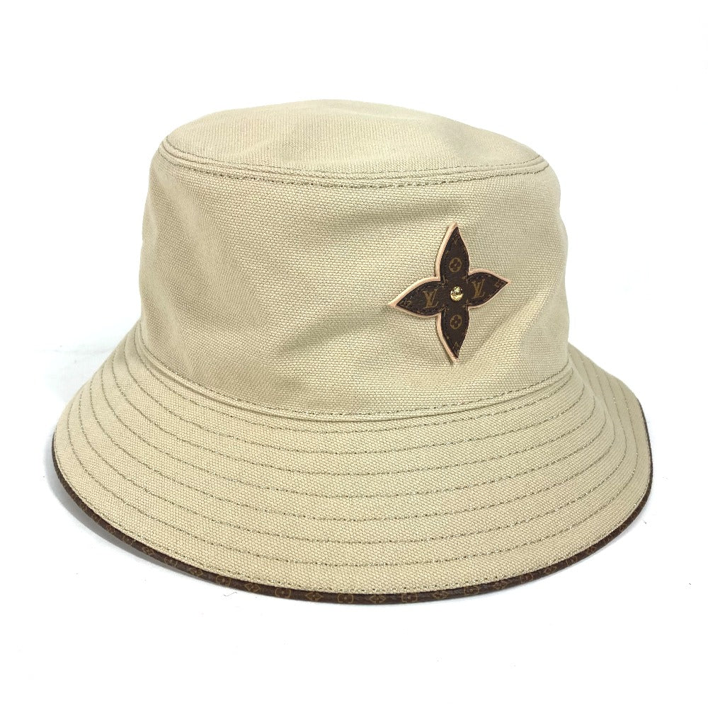 LOUIS VUITTON hat M76940 cotton beige Bucket hat Bob On Your Way unisex(Unisex) M